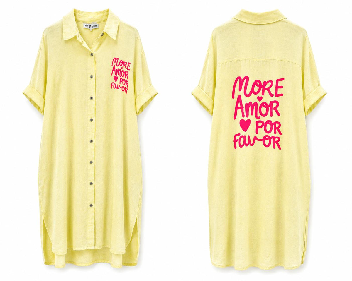 Vestido More Amor (Amarillo)