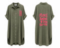 Vestido More Amor (Verde Militar)