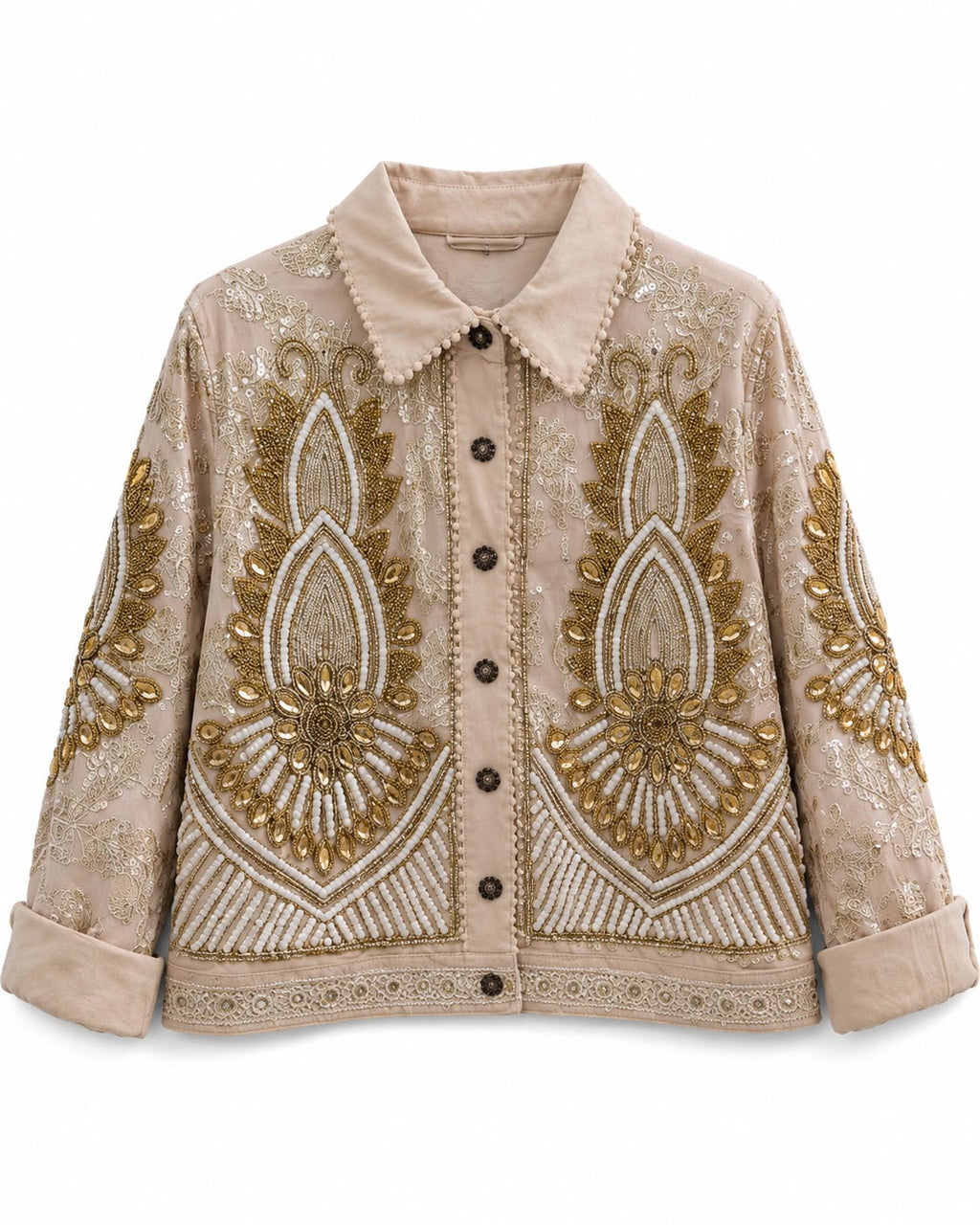 Chaqueta Bling Bling (Beige)