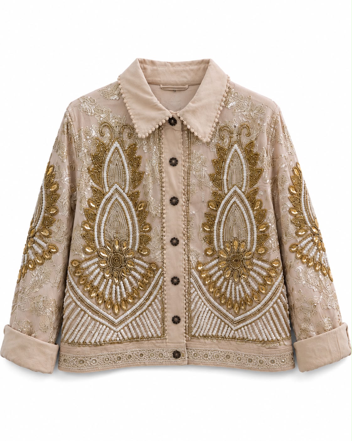 Chaqueta Bling Bling (Beige)