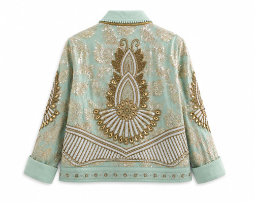 Chaqueta Bling Bling (Celeste)